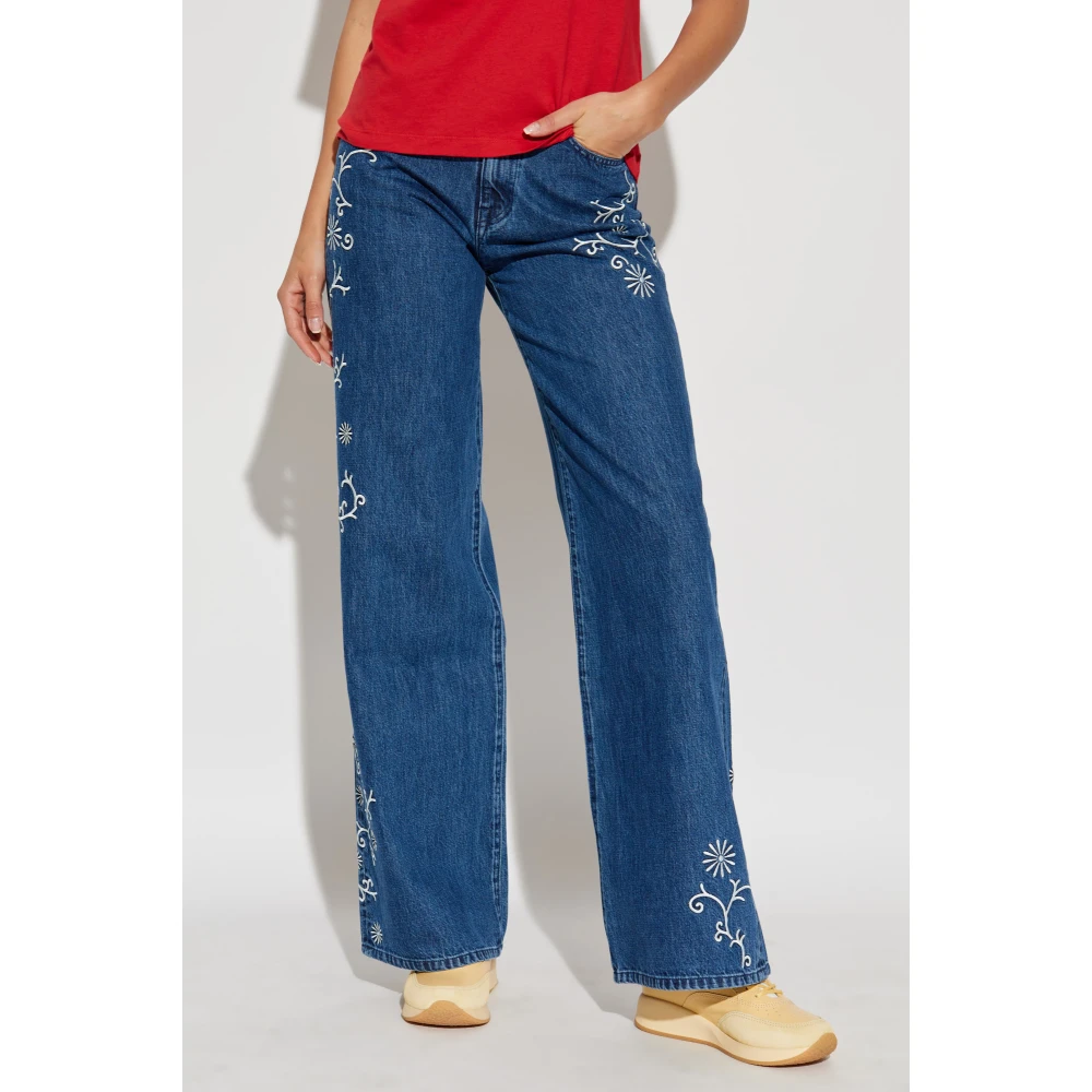 Kenzo Wijde jeans Blue Dames