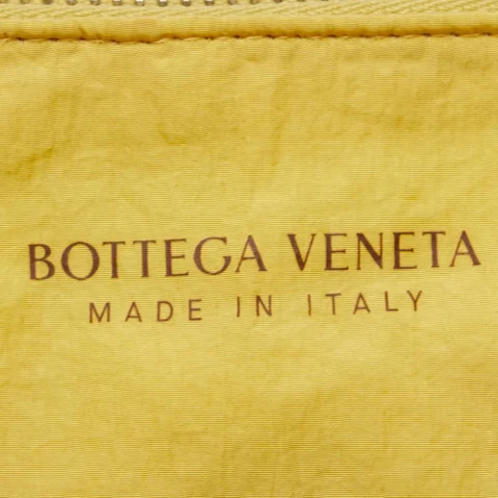 Bottega Veneta Vintage Pre-owned Fur totes Yellow Dames