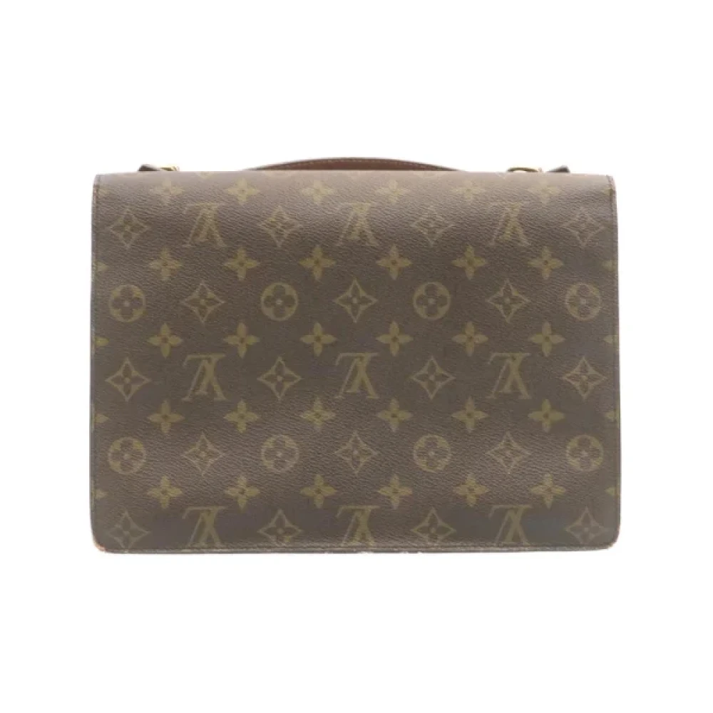 Louis Vuitton Vintage Pre-owned Canvas handbags Brown Dames