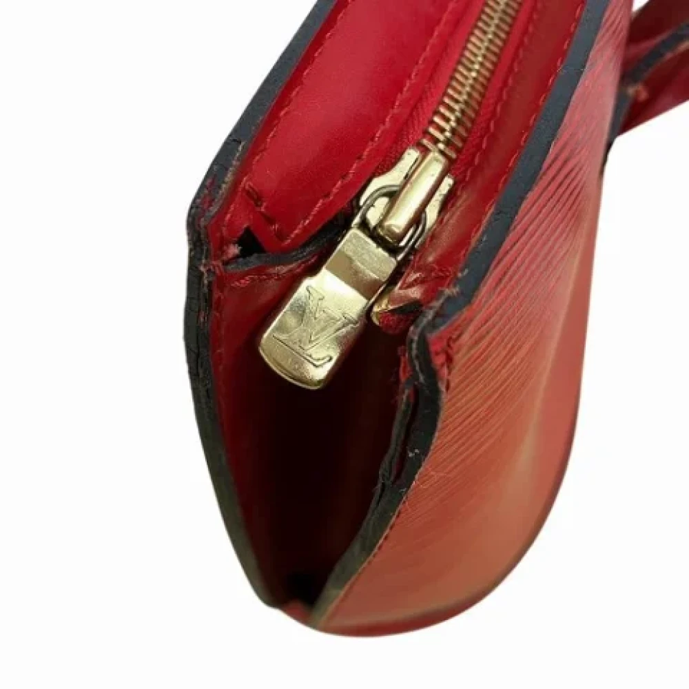 Louis Vuitton Vintage Pre-owned Leather shoulder-bags Red Dames
