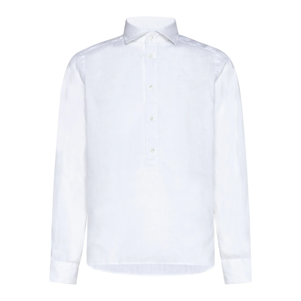 D4.0 Witte Polo Shirt White Heren