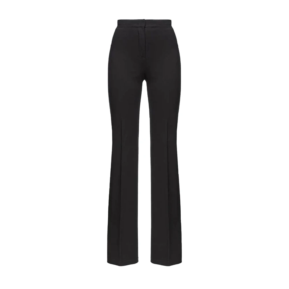 Pinko Women's Black Wide Trousers, Xs, Wide Trousers