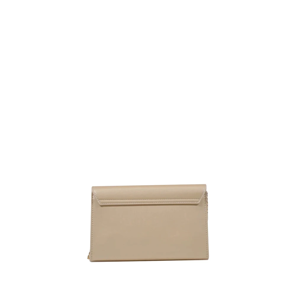 Moschino Gouden Schoudertas met Logo Yellow Dames