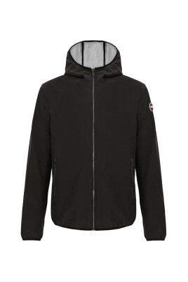 black-lightweight-zip-up-hooded-coat
