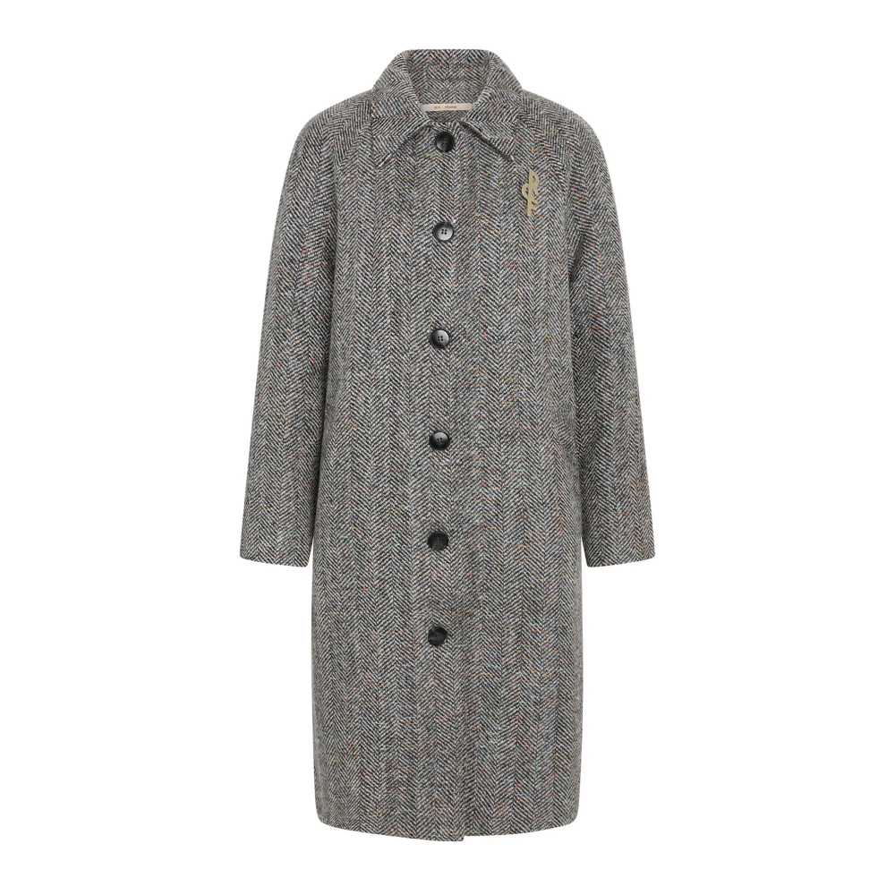 RUE de Femme Elegante veelzijdige jas in zwart Black Dames