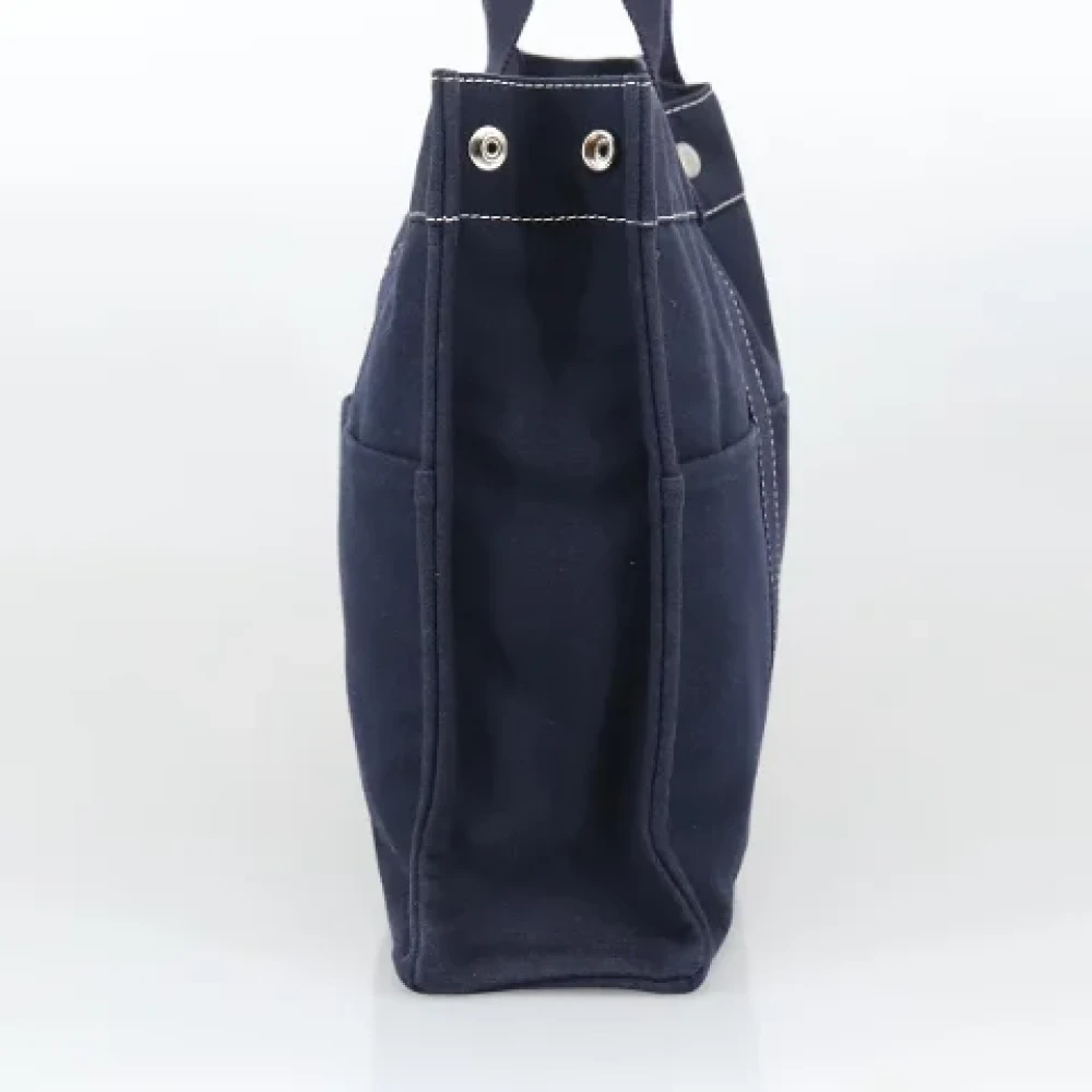 Hermès Vintage Pre-owned Canvas totes Blue Dames