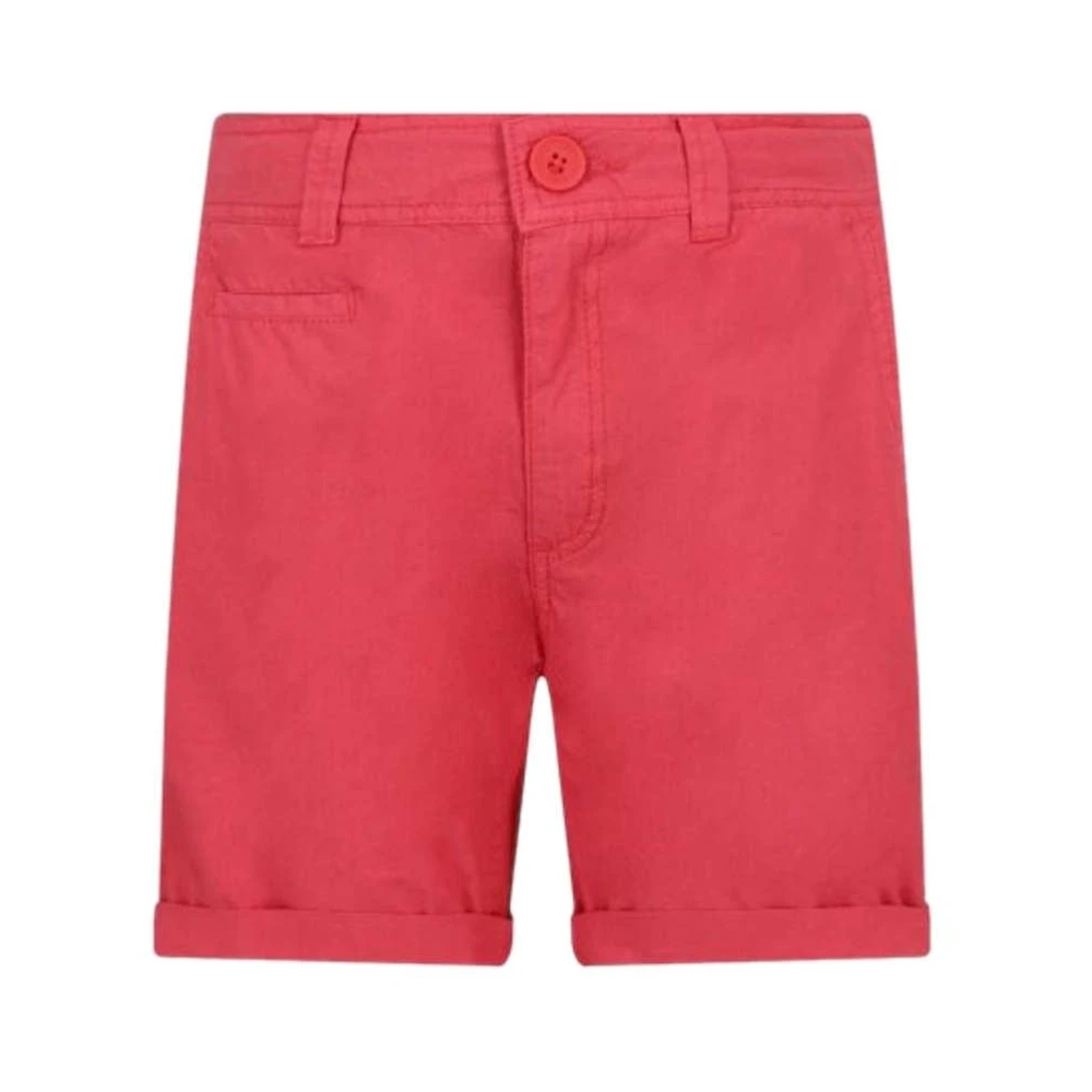Pepe Jeans Boys Red Chino Bermuda For