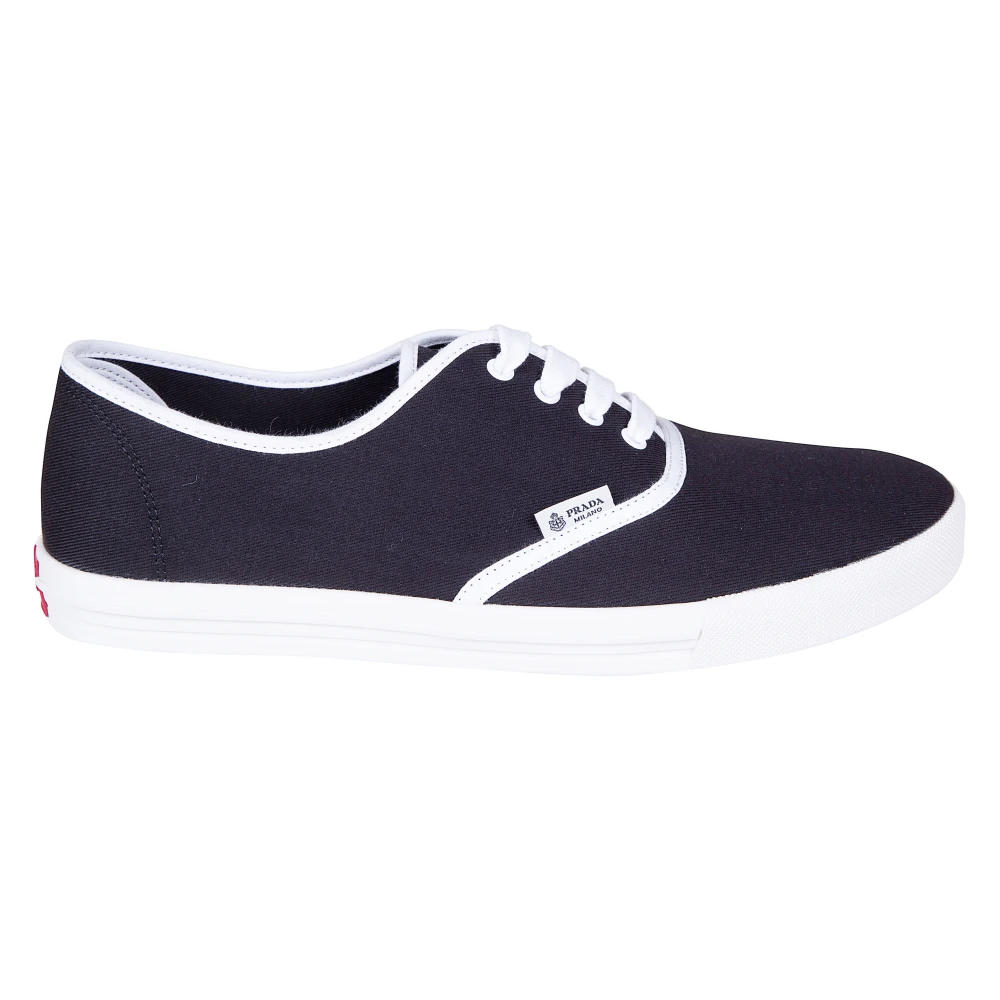 Prada Lace-up Sneakers Heren Schoenen Zwart
