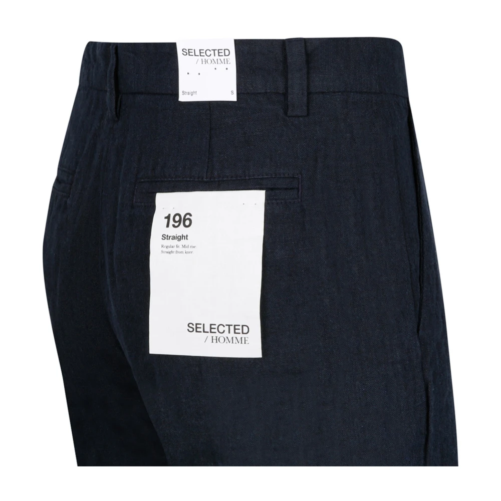 Selected Homme Chinos Blue Heren
