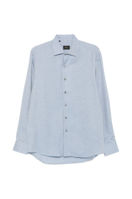 blue-long-sleeve-button-up-blouse