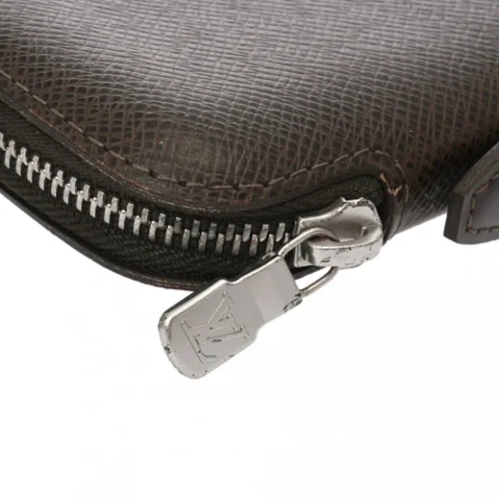 Louis Vuitton Vintage Pre-owned Leather clutches Brown Dames