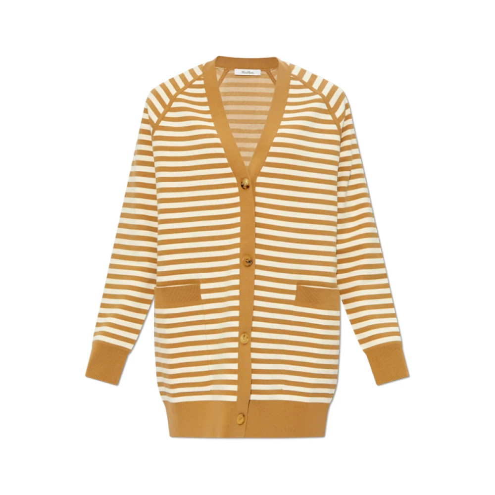 Max Mara Cardigan 'Tenore' Brown Dames