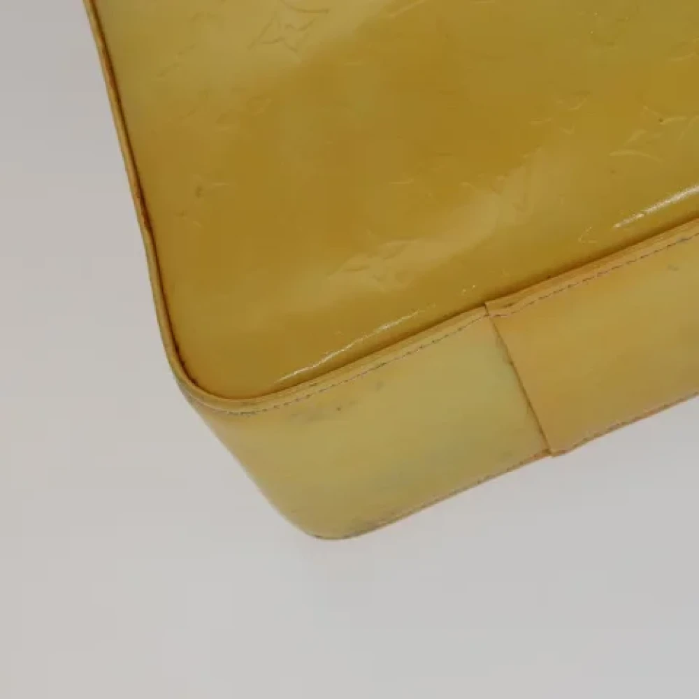 Louis Vuitton Vintage Pre-owned Leather louis-vuitton-bags Yellow Dames