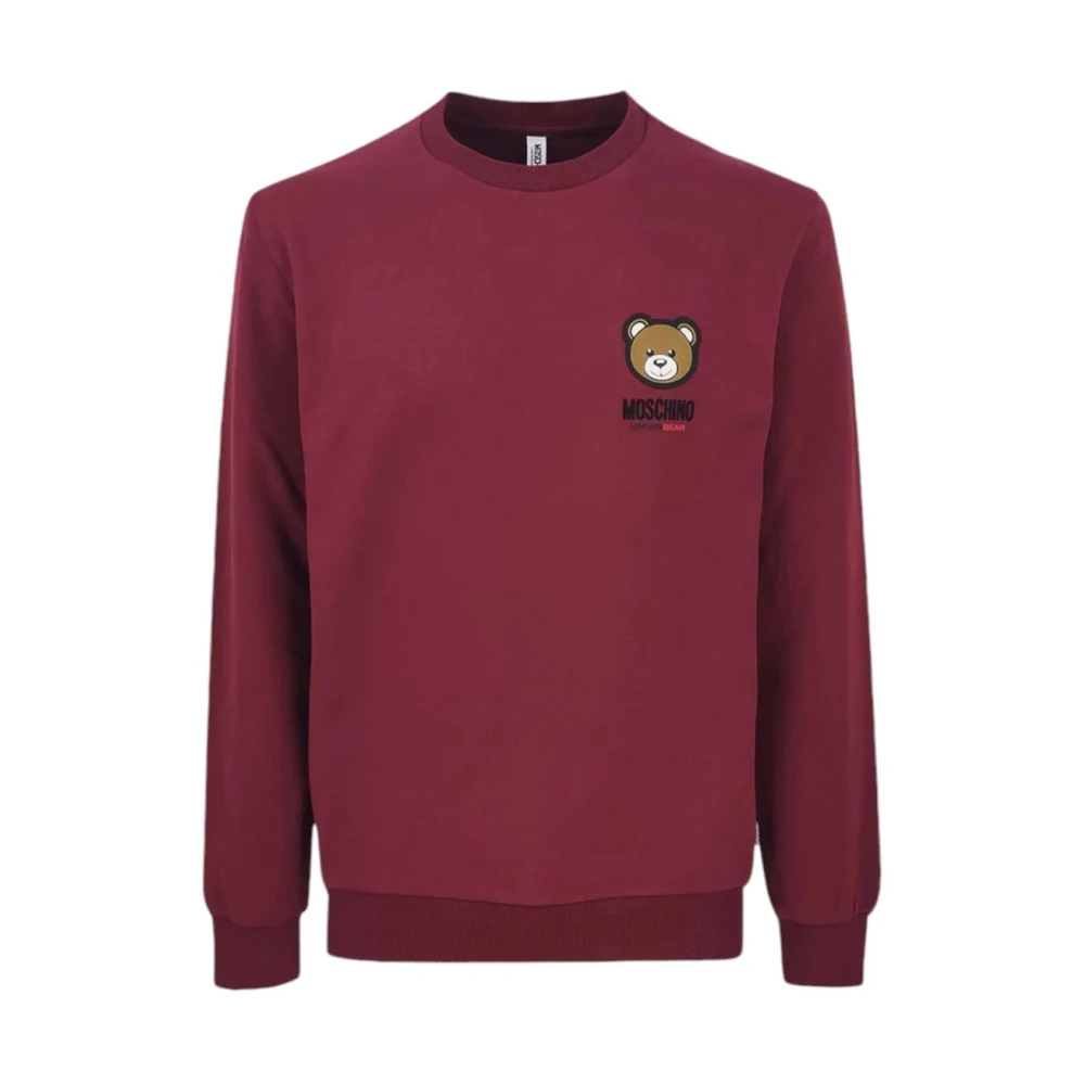 Moschino Crewneck Sweatshirt Red Dames