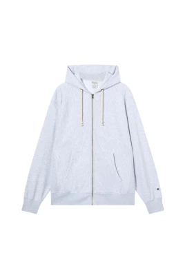Reverse Weave Soft Fleece Zip-Up
