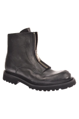 Zip-front Ankle Boot
