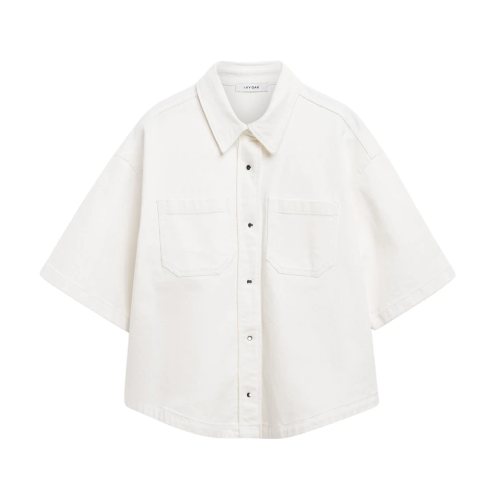 Blouses & Shirts > Denim Shirts - - IVY OAK - Modalova
