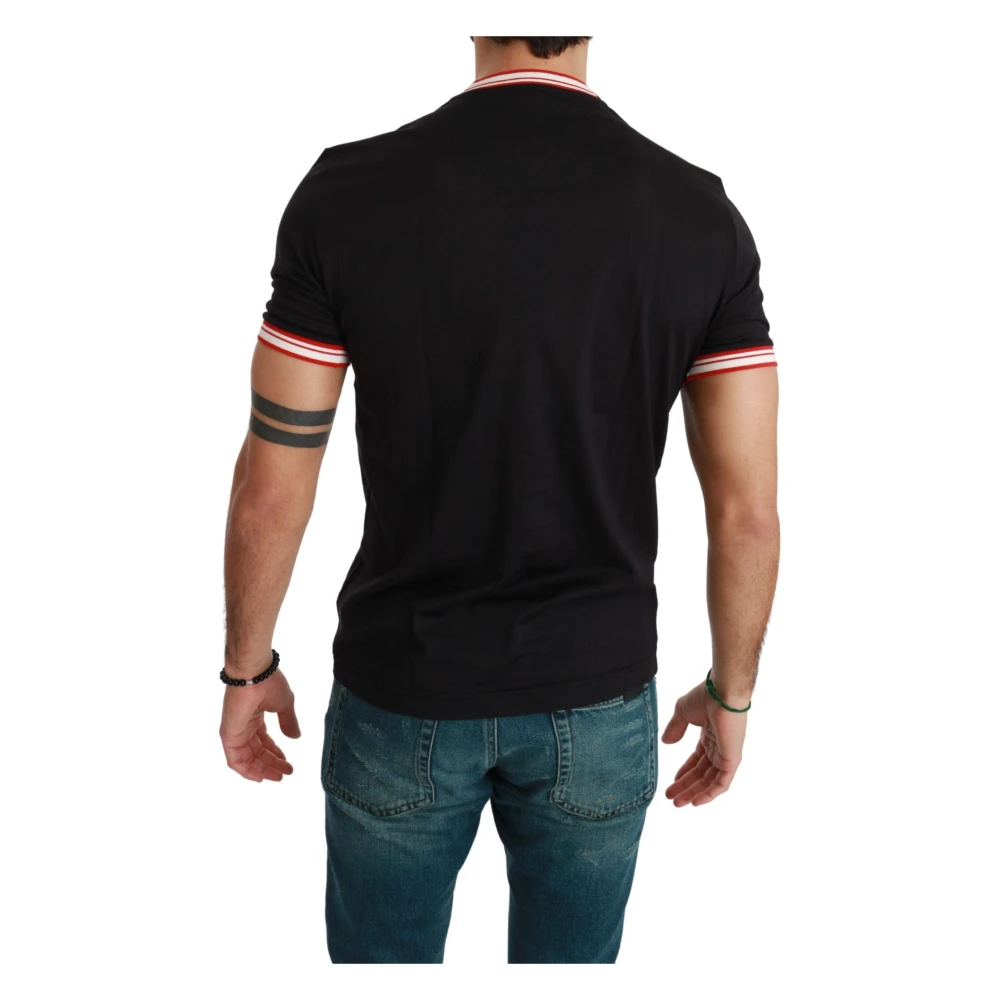 Dolce & Gabbana Zwarte Heren T-shirt Casual Stijl (Black Friday) Black Heren