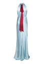 robe-bleue-en-soie-elegante-statement
