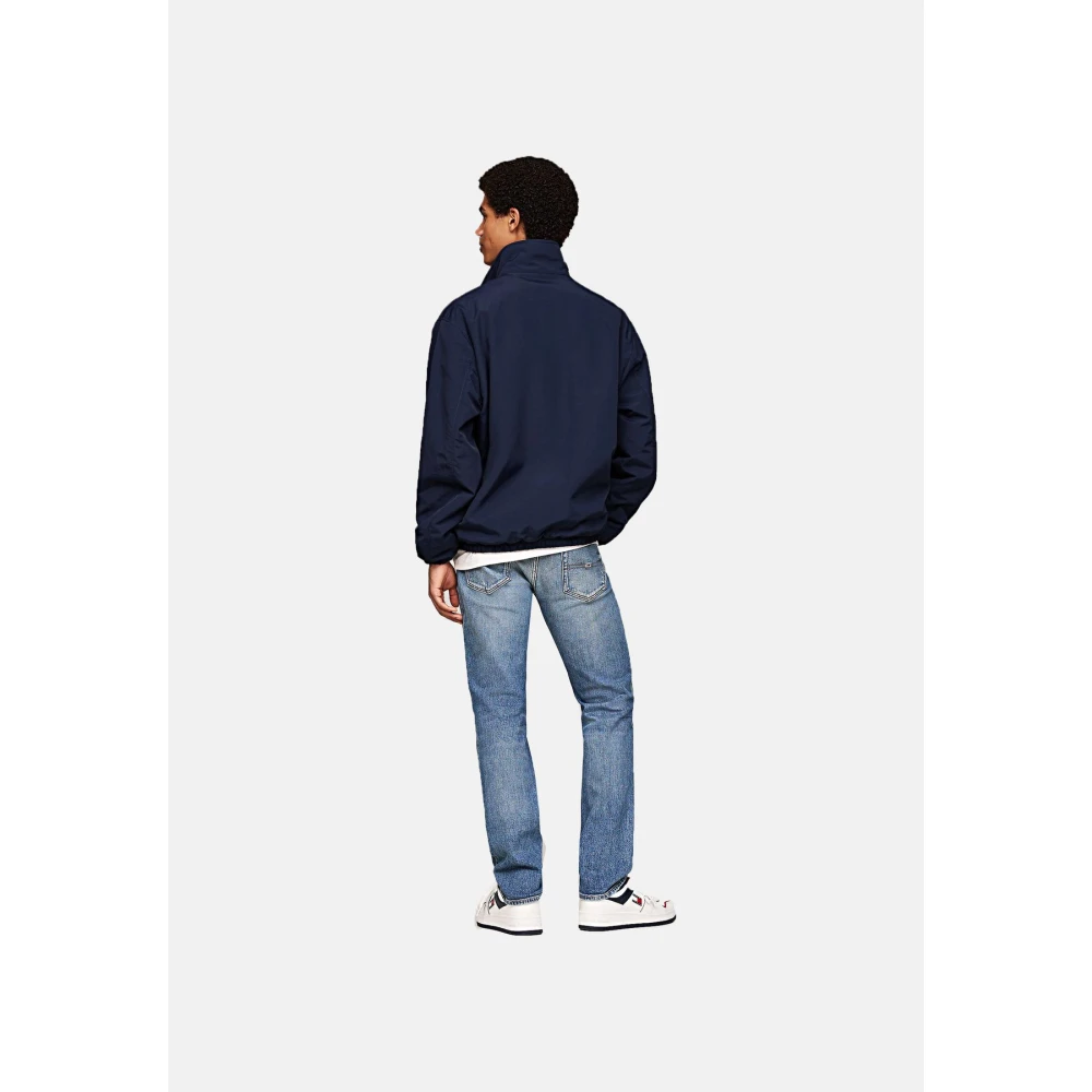 Tommy Jeans Stijlvolle Jas voor Mannen Blue Heren