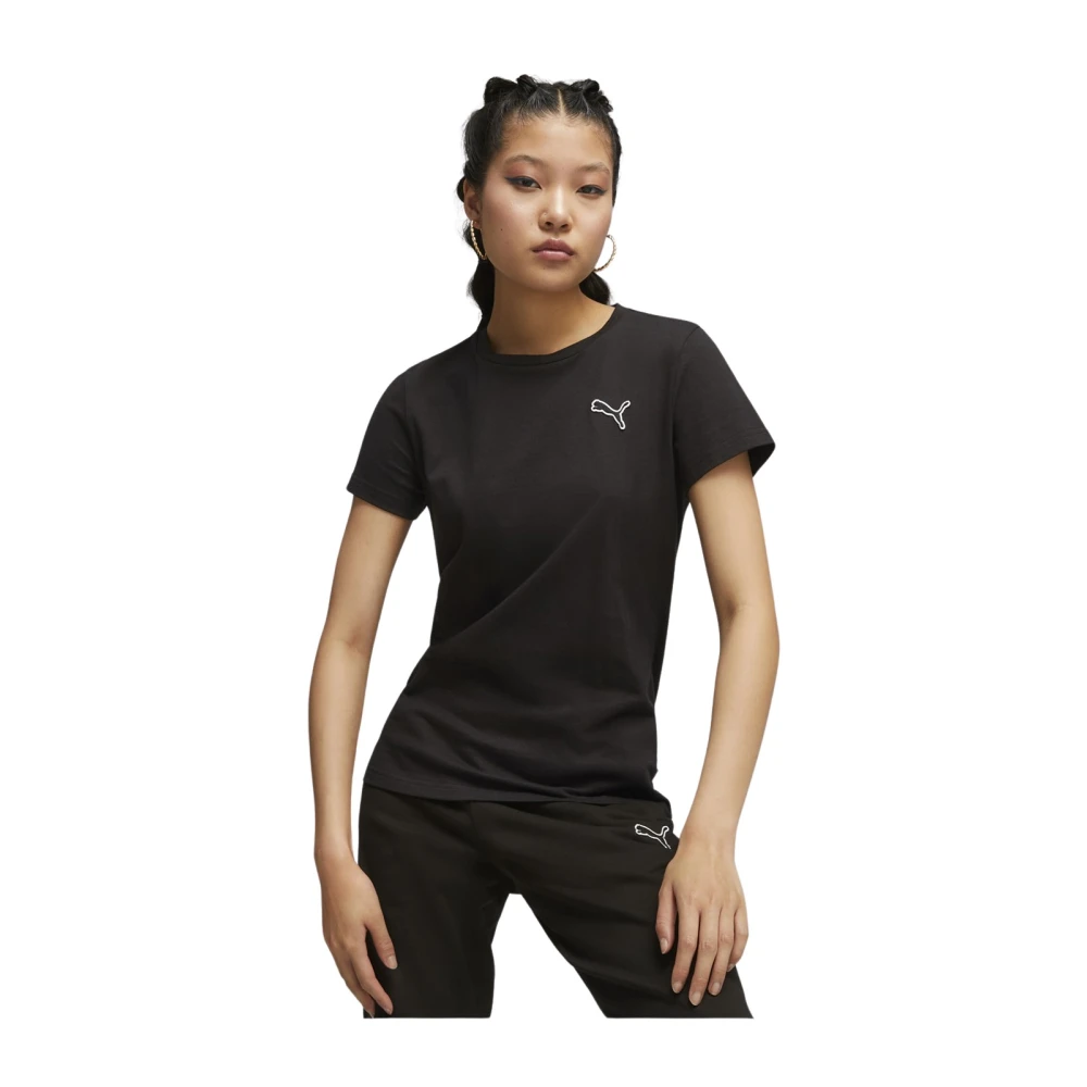 Puma Essentiële Dames T-shirt Black Dames