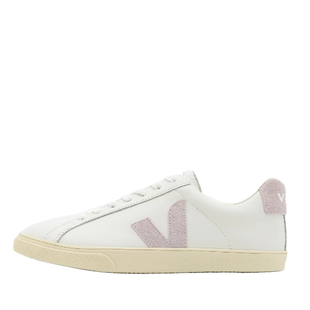 Veja Esplar Leather Sneakers Dames Schoenen Wit