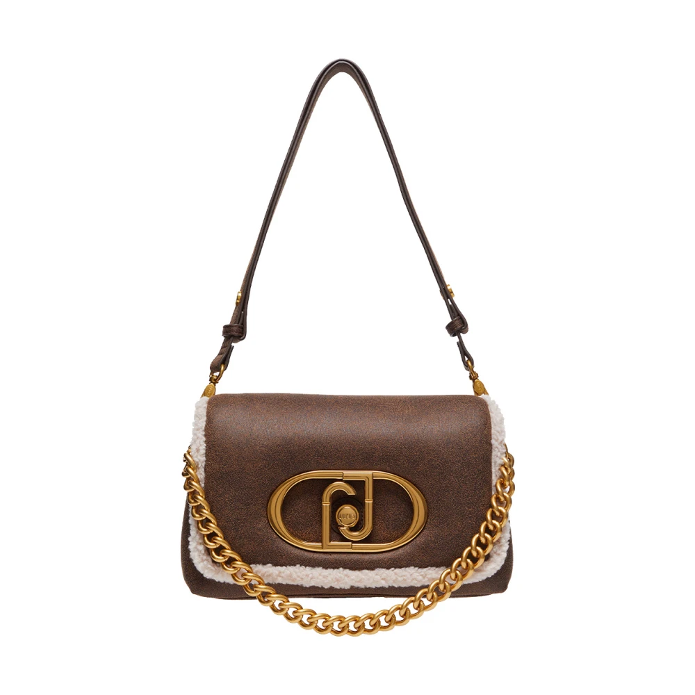 Liu Jo Bruine Schoudertas Elegant Verfijnd Brown Dames