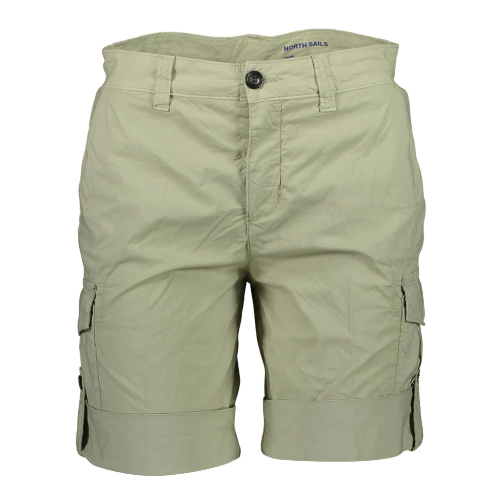 North Sails Green Bermuda Shorts - Female - Casual Shorts - Xl - Shorts
