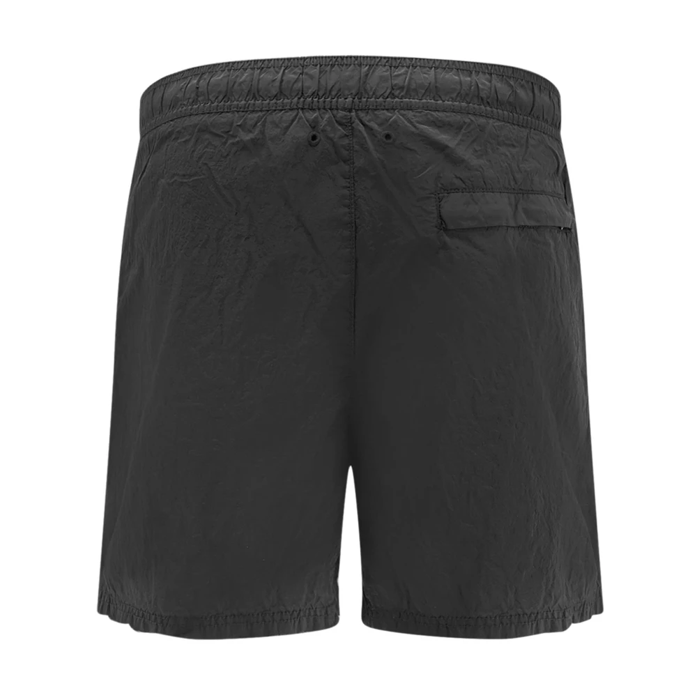 Stone Island Zwarte Casual Broek Black Heren
