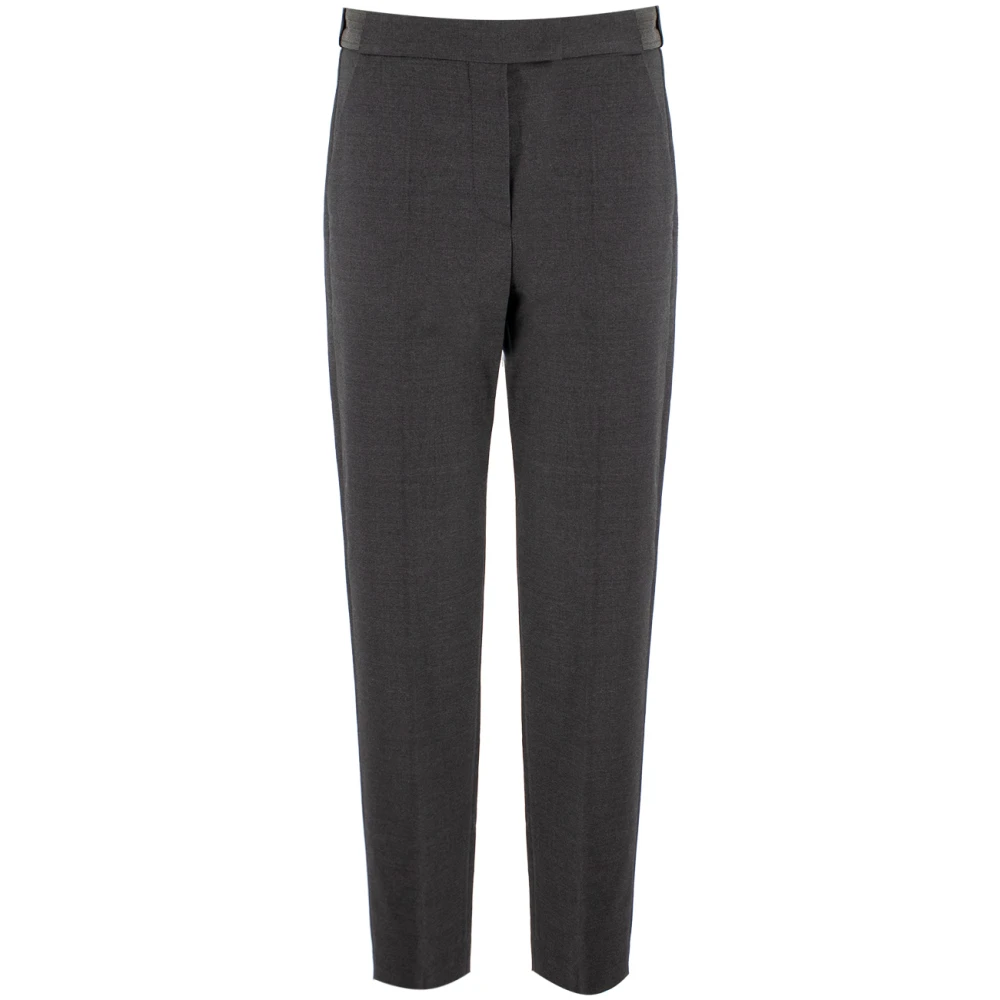 BRUNELLO CUCINELLI Klassieke Cigarettebroek Gray Dames