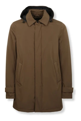 Lång Parka i 2-Lagers Windstopper