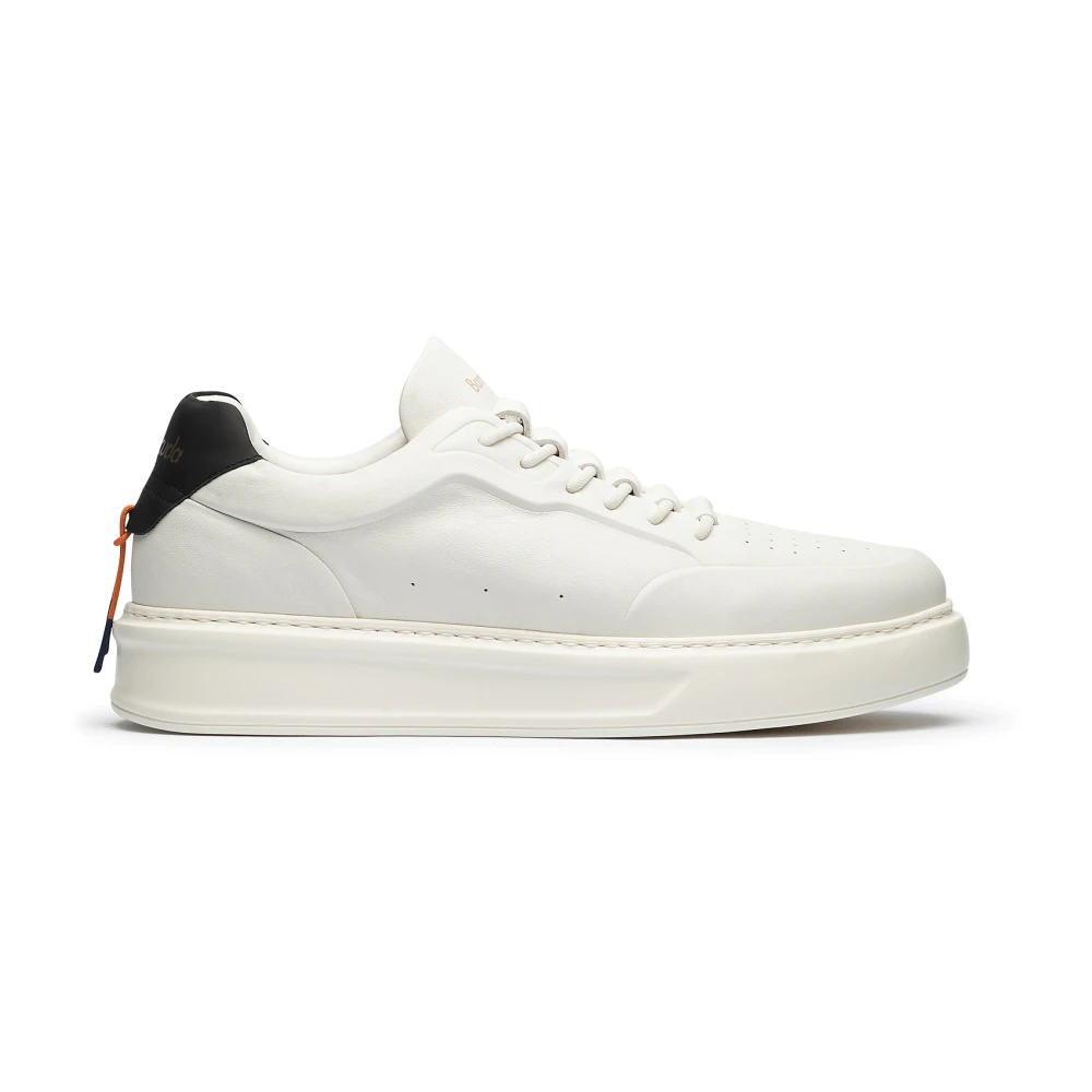 Barracuda Witte Leren Sneakers Ss25 Heren Schoenen