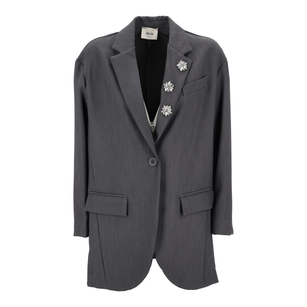 Dixie - Jackets > Blazers - Gray - Dixie - Modalova