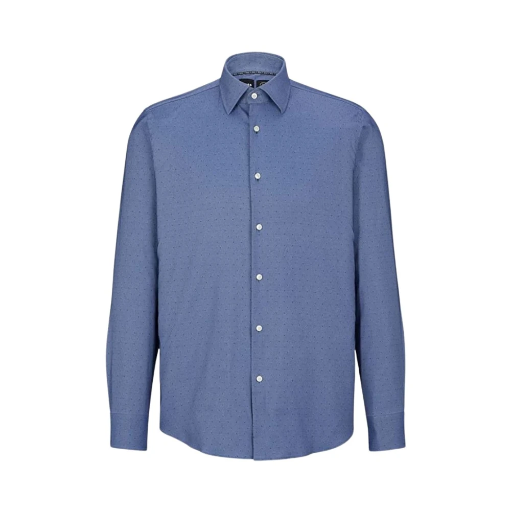 Hugo Boss Casual Overhemd Lange Mouw Blue Heren