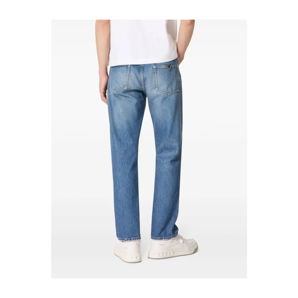 Valentino Garavani Blauwe Jeans Herenmode Aw24 Blue Heren