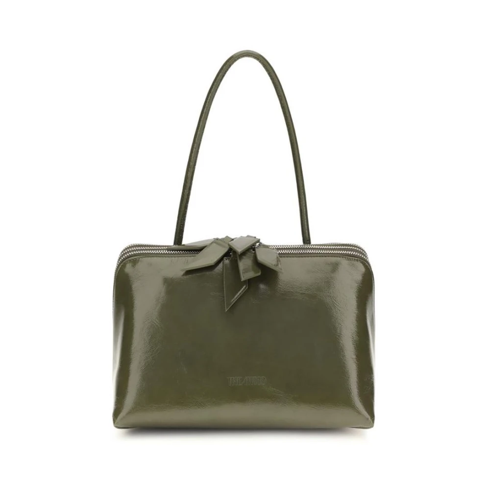 The Attico Bicolor Calf Leather Bos Taurus Shoulder Bag - Image 3