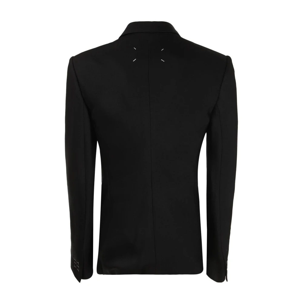 Maison Margiela Zwarte Jas Broek Black Heren