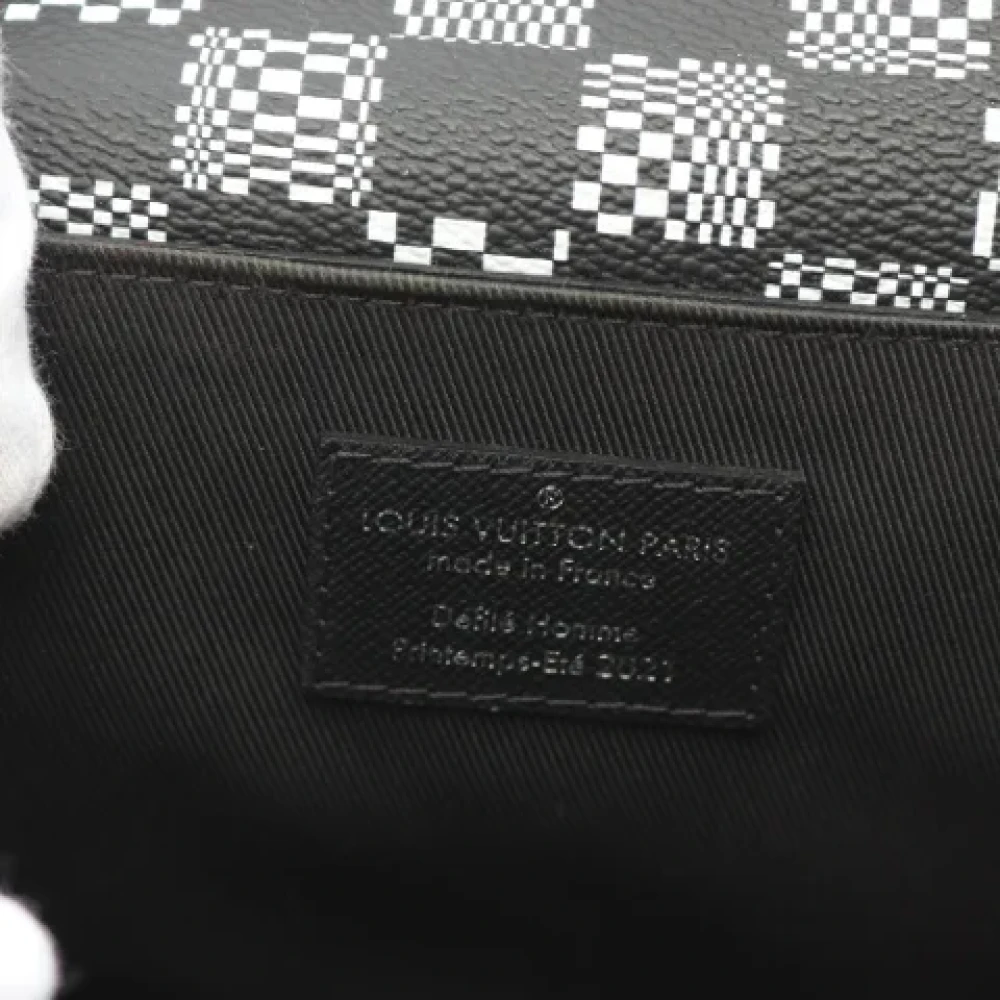 Louis Vuitton Vintage Pre-owned Canvas louis-vuitton-bags Black Heren