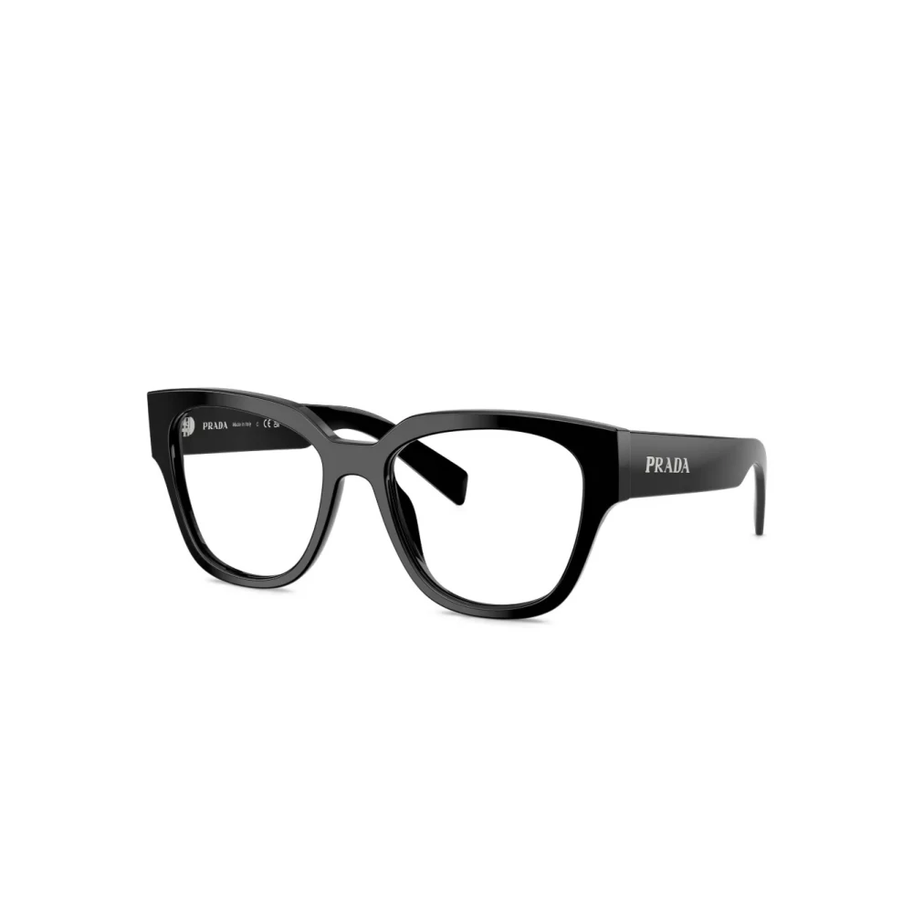 Prada Women's Black Glasses, 52 Mm, Pr C06v Eyeglasses