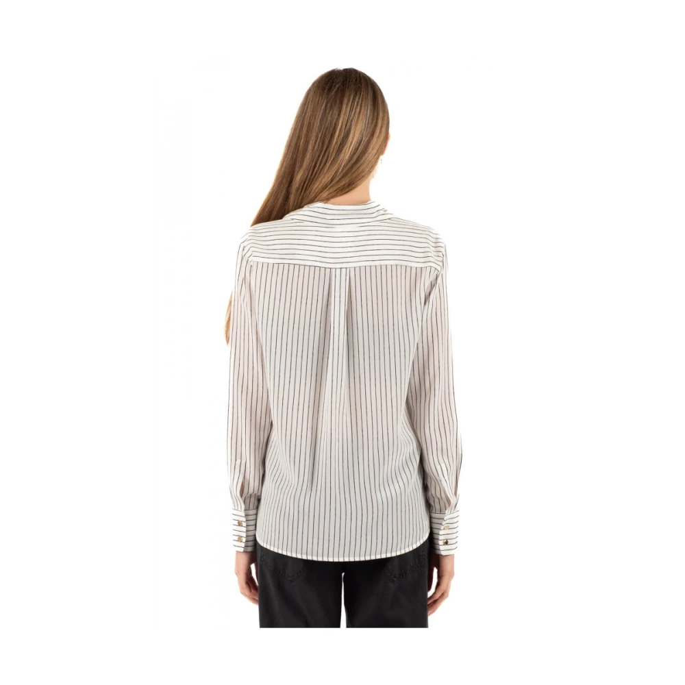 Max Mara Studio Elegante Studio Blouse White Dames