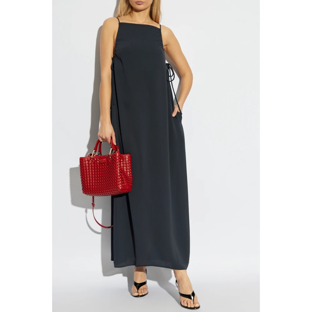 Emporio Armani Jurk met bandjes Gray Dames