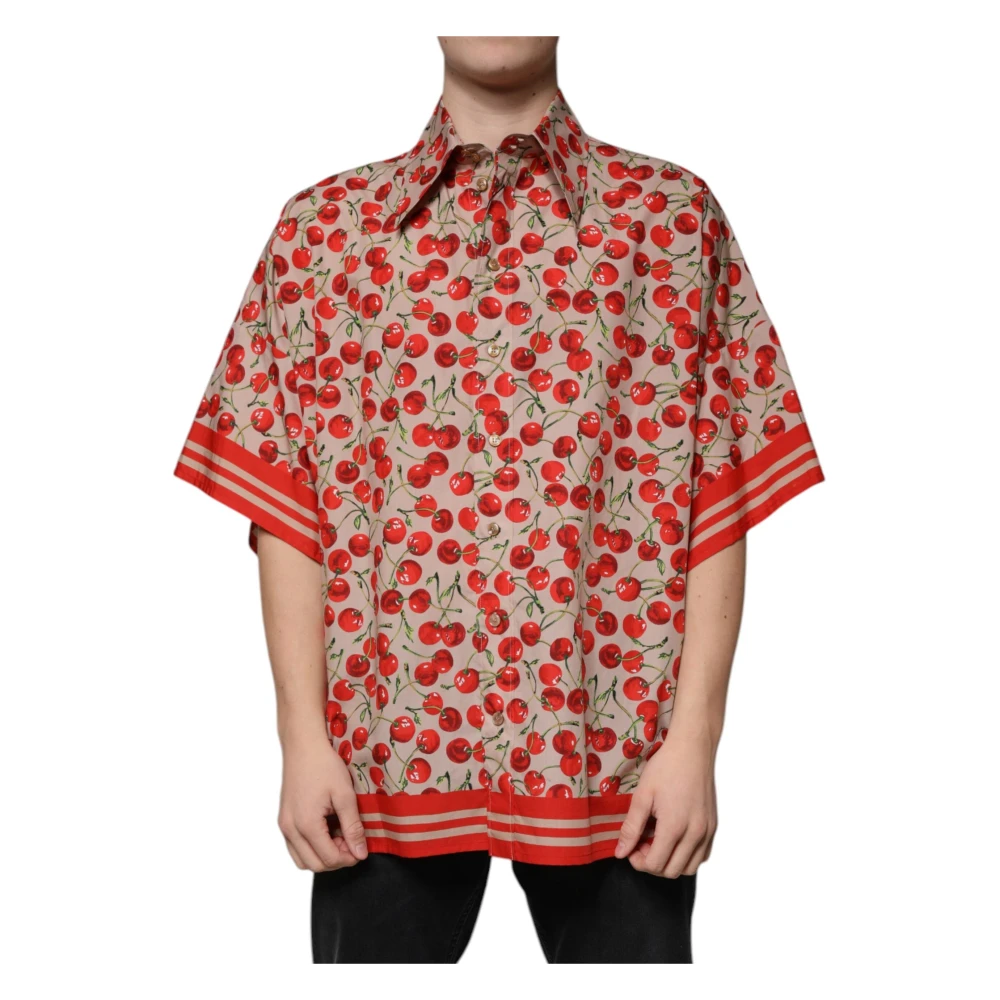 Shirts > Short Sleeve Shirts - - Dolce & Gabbana - Modalova