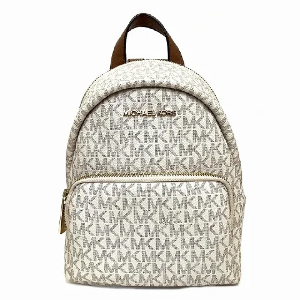 Michael Kors Pre-owned Leather backpacks White Dames