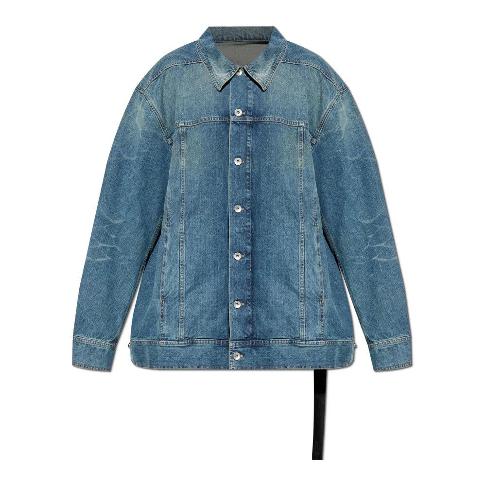 Jackets > Denim Jackets - - Rick Owens - Modalova