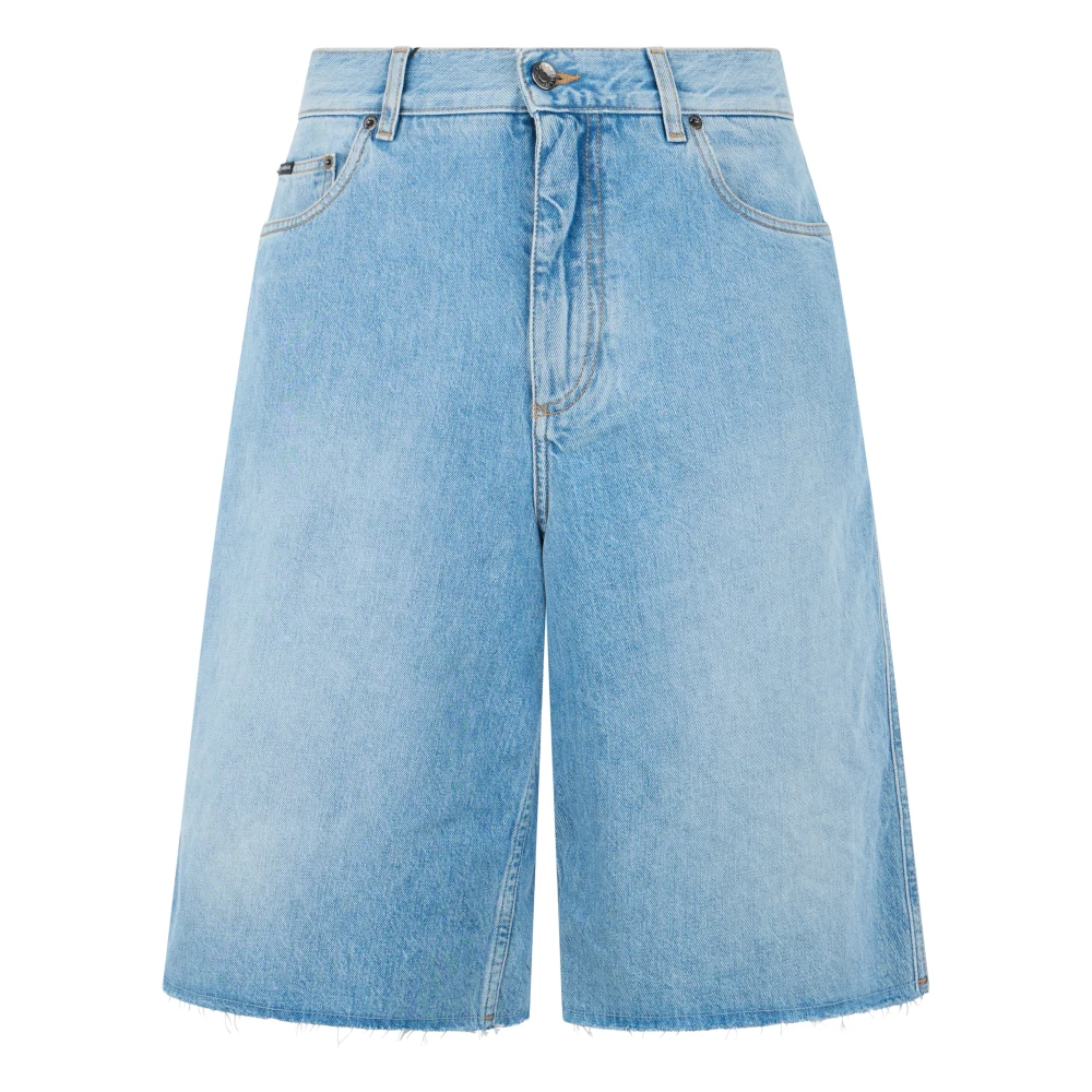 Dolce & Gabbana Blue Denim Shorts, Male, M, Denim Shorts