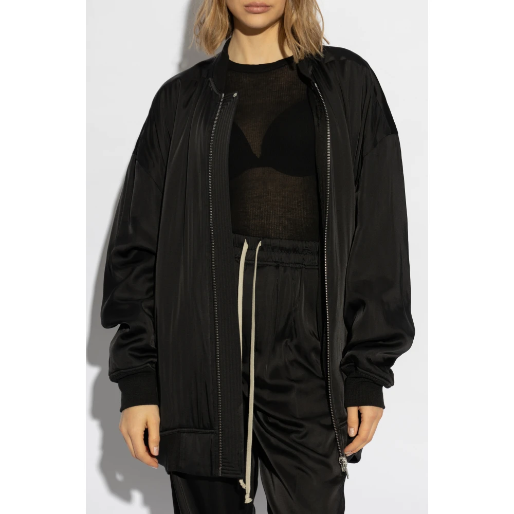 Rick Owens Jacket Jumbo Flight Black Dames