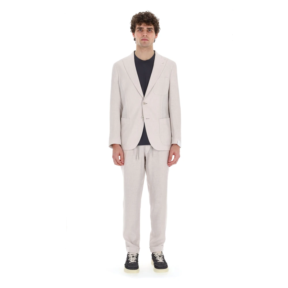 Suits > Suit Sets > Single Breasted Suits - - Eleventy - Modalova