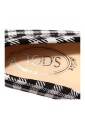 mocassin-noir-en-daim-a-carreaux