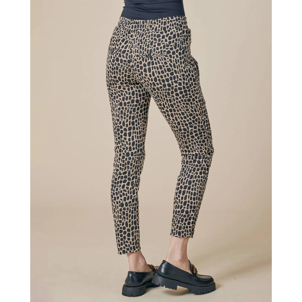 Zhrill Chic Chiara Broek Brown Dames