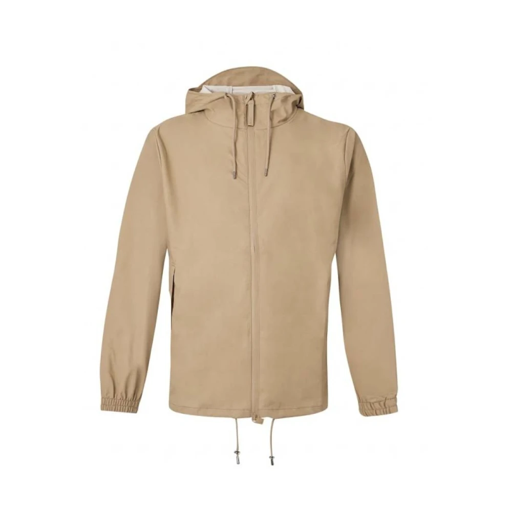 Rains Uomo Marrone Giacche, L, New,